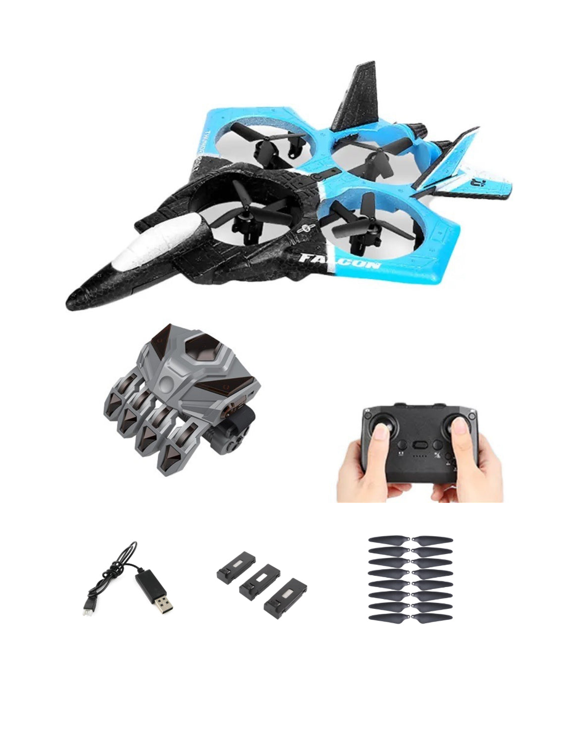 Combat drone dual Remote Control